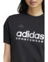 adidas Sportswear Tricou cu imprimeu logo Tiro - Pled.ro