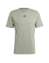 adidas Sportswear Tricou din amestec de bumbac cu decolteu la baza gatului - Pled.ro