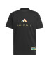 adidas Sportswear Tricou din amestec de bumbac cu imprimeu logo pentru baschet - Pled.ro