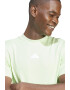 adidas Sportswear Tricou din bumbac cu decolteu la baza gatului - Pled.ro