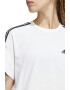 adidas Sportswear Tricou crop lejer de bumbac Essentials - Pled.ro