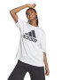 adidas Sportswear Tricou supradimensionat cu imprimeu logo Essentials - Pled.ro