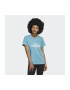 adidas Tricou W Wovn G T H49630 Femei Bleu - Pled.ro