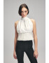 adL Bluza crop cu decolteu american - Pled.ro