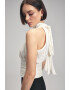 adL Bluza crop cu decolteu american - Pled.ro