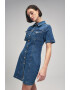 adL Rochie-camasa din denim cu croiala dreapta - Pled.ro