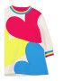 Agatha Ruiz de la Prada Rochie cu model colorblock si decolteu la baza gatului - Pled.ro