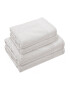 AGLIKA Set 4 prosoape baie Perla Velvet 100% bumbac 2 x 50x100 cm si 2 x 70x140 cm - Pled.ro