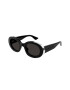 Alexander Mcqueen Ochelari de soare ovali - Pled.ro