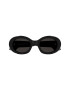 Alexander Mcqueen Ochelari de soare ovali - Pled.ro