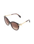 Alexander Mcqueen Ochelari de soare wayfarer decorati cu cristale - Pled.ro