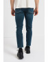 AllSaints Blugi crop slim fit Dean - Pled.ro