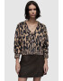 AllSaints Cardigan din amestec de lana cu animal print Leanne - Pled.ro