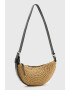 AllSaints Geanta crossbody impletita Half-Moon - Pled.ro