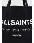 AllSaints Geanta tote cu logo Underground - Pled.ro