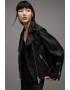 AllSaints Jacheta biker de piele Lyra - Pled.ro