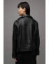 AllSaints Jacheta biker de piele Lyra - Pled.ro