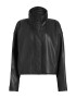 AllSaints Jacheta de piele cu guler inalt Ryder - Pled.ro