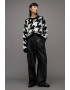 AllSaints Pulover din amestec de lana cu model houndstooth Joy - Pled.ro