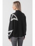 AllSaints Pulover relaxed fit din amestec de lana A Star - Pled.ro