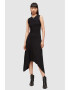 AllSaints Rochie cu aspect striat si model asimetric Gia - Pled.ro