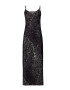 AllSaints Rochie cu decolteu in V animal print si model cu stele Tiana - Pled.ro