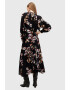 AllSaints Rochie lunga cu imprimeu floral Jessica - Pled.ro