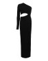 AllSaints Rochie maxi cambrata cu decolteu pe un umar - Pled.ro