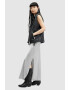 AllSaints Rochie maxi cu aspect satinat si slituri laterale Lisa - Pled.ro