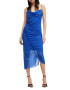 AllSaints Rochie midi cu decolteu drapat Ulla - Pled.ro