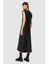 AllSaints Rochie midi cu decolteu in V - Pled.ro