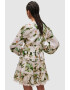 AllSaints Rochie mini cu model floral - Pled.ro