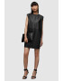 AllSaints Rochie mini din piele cu aplicatii cu nituri Mika - Pled.ro