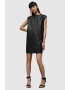 AllSaints Rochie mini din piele cu aplicatii cu nituri Mika - Pled.ro