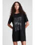 AllSaints Rochie tip tricou de bumbac cu imprimeu grafic si text Hera - Pled.ro