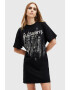 AllSaints Rochie-tricou de bumbac - Pled.ro