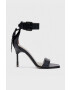 AllSaints Sandale de piele Noir - Pled.ro