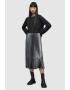 AllSaints Set de rochie cu pliuri si pulover Silvi - Pled.ro