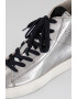 AllSaints Tenisi mid-high de piele cu aspect metalizat - Pled.ro