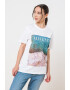 AllSaints Tricou cu logo si imprimeu foto Rioni - Pled.ro