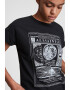 AllSaints Tricou de bumbac cu imprimeu grafic - Pled.ro