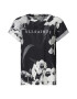 AllSaints Tricou din bumbac cu model floral si logo Francesco Anna - Pled.ro