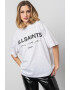 AllSaints Tricou supradimensionat cu imprimeu logo - Pled.ro