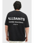 AllSaints Tricou supradimensionat de bumbac organic Sanctum - Pled.ro