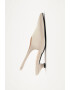 ALOHAS Pantofi slingback de piele cu toc kitten - Pled.ro