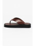 ALOHAS Papuci flip-flop de piele Overcast - Pled.ro