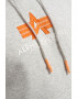 ALPHA INDUSTRIES Hanorac cu logo Basic - Pled.ro