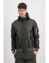 ALPHA INDUSTRIES Jacheta cu gluga si buzunare cu fermoar - Pled.ro