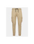 ALPHA INDUSTRIES Pantaloni sport barbati 861421 Bej Bumbac - Pled.ro