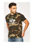 ALPHA INDUSTRIES Tricou barbati 375536 Maro Bumbac - Pled.ro